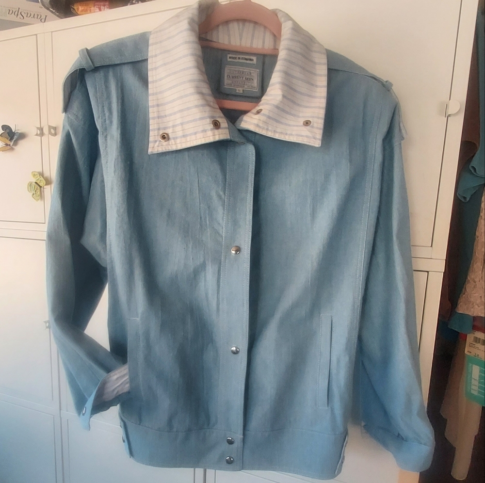 Vintage 1970 New with original tag. Waist Jacket Size L
